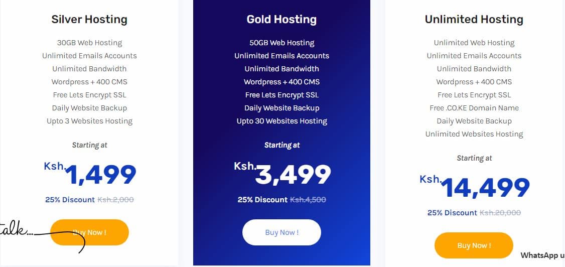 Truehost web hosting in Kenya